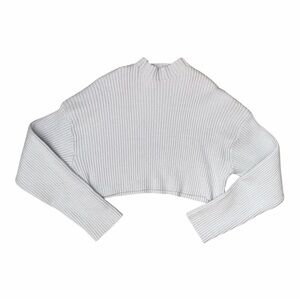 Mable cropped ribbed sweater
